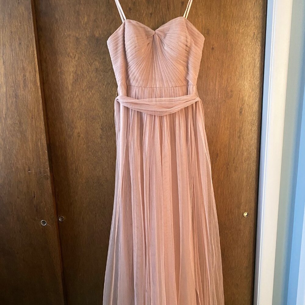 Romantic Adrianna Papell Strapless Gown Sz 6